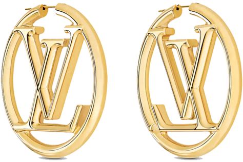 hoop earrings louis vuitton|Louis Vuitton symbol earrings.